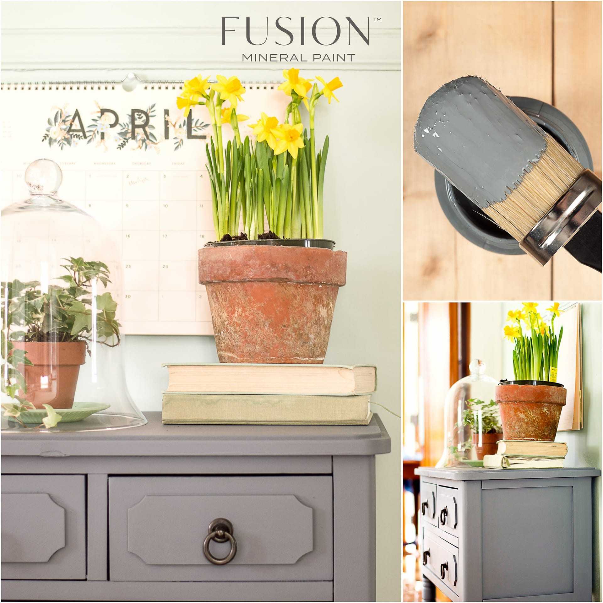 Fusion Mineral Paint in Soapstone 2 Liter