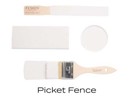 Fusion Mineral Paint in Picket Fence