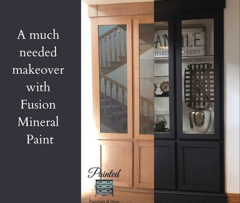 How to paint a Built-in with Fusion Mineral Paint