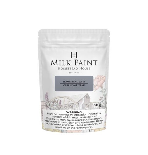 Grey Homestead House Milk Paint