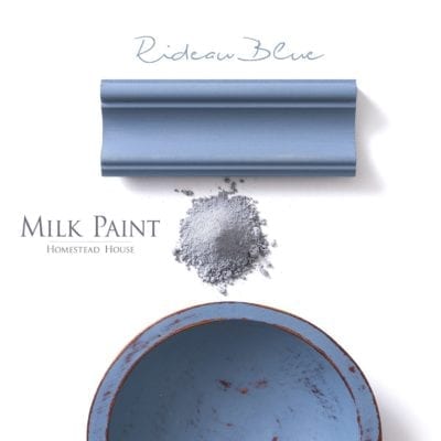 Rideau Blue Homestead House Milk Paint dresser