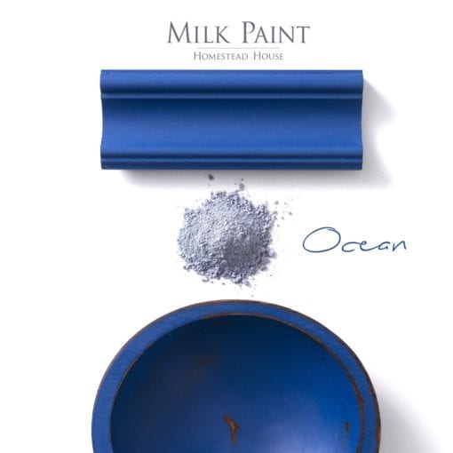ocean blue milk paint