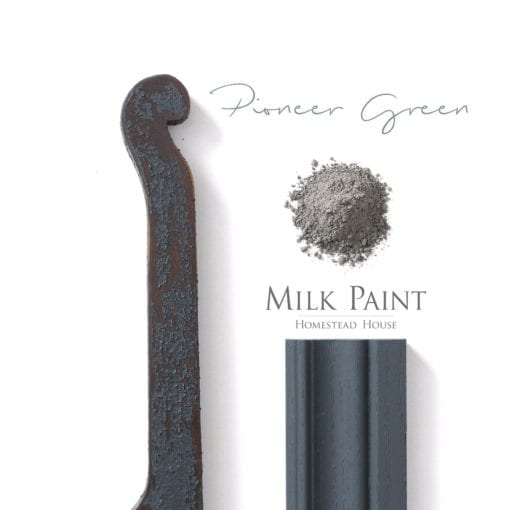 pioneer green milk paint