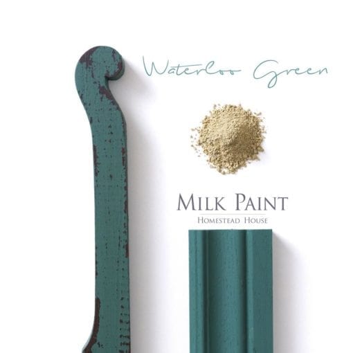 waterloo green milk paint