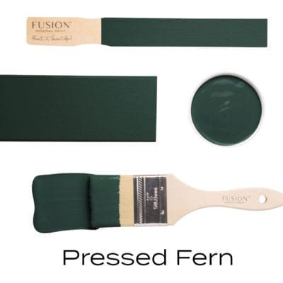 pressed fern fusion mineral paint