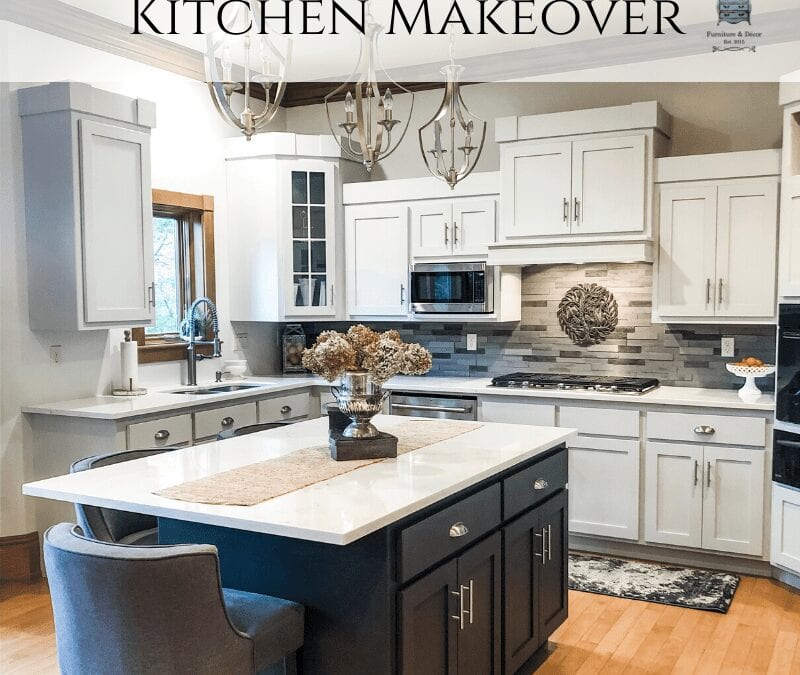 Kitchen Cabinet Makeover with Fusion Mineral Paint