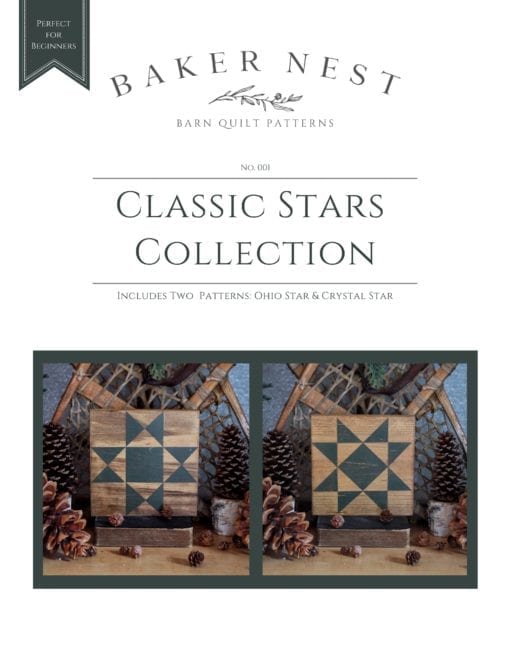 Classic Stars Collection Barn Quilt Pattern