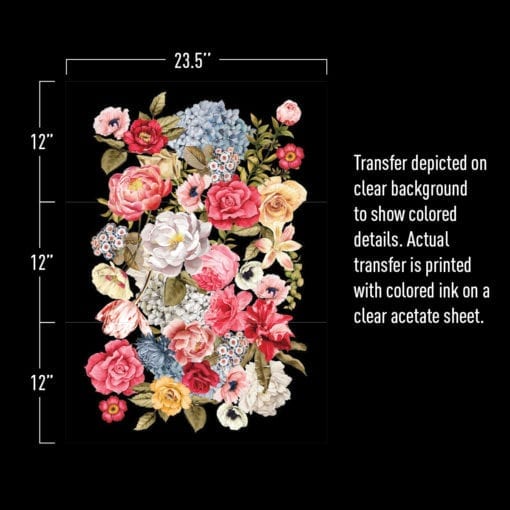 Wondrous floral II transfer measurements