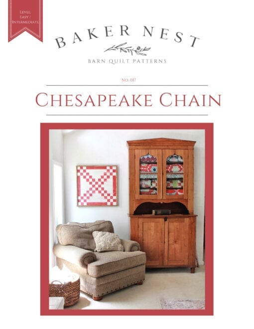 Chesapeake Chain Barn Quilt Pattern Book