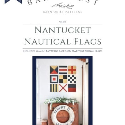 Nantucket Nautical Barn Quilt Pattern Book
