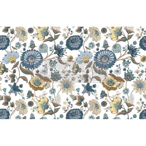 Garden Waltz Decoupage Decor Tissue Paper Redesign with Prima