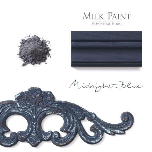 Midnight Blue Homestead House Milk Paint