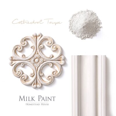 cathedral taupe milk paint