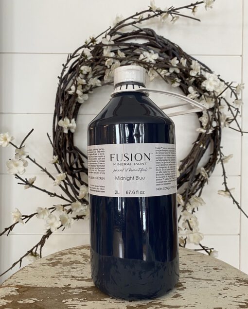 Fusion Mineral Paint Midnight Blue 2 Liter