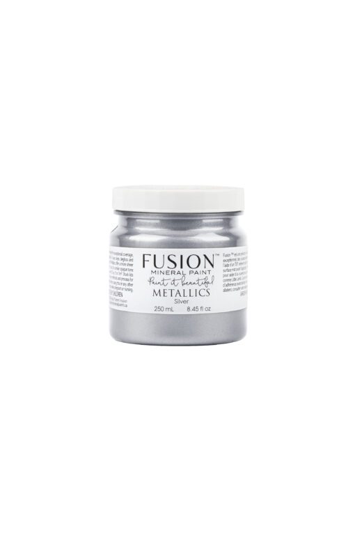 Fusion Mineral Metallic Paint -Silver