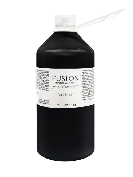 Fusion Mineral Paint Coal Black 2 Liter
