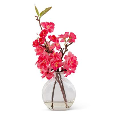 cherry blossom in vase