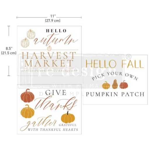 Fall Festive Middy Transfers Redesign with Prima
