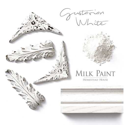 Gustavian White Homestead House Milk Paint