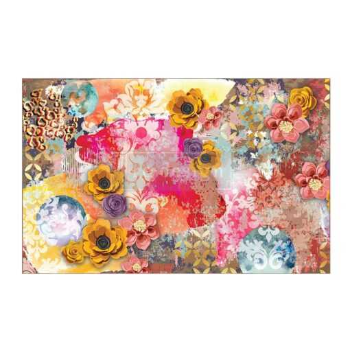 Abstract Beauty Decoupage Decor Tissue Paper Redesign with Prima
