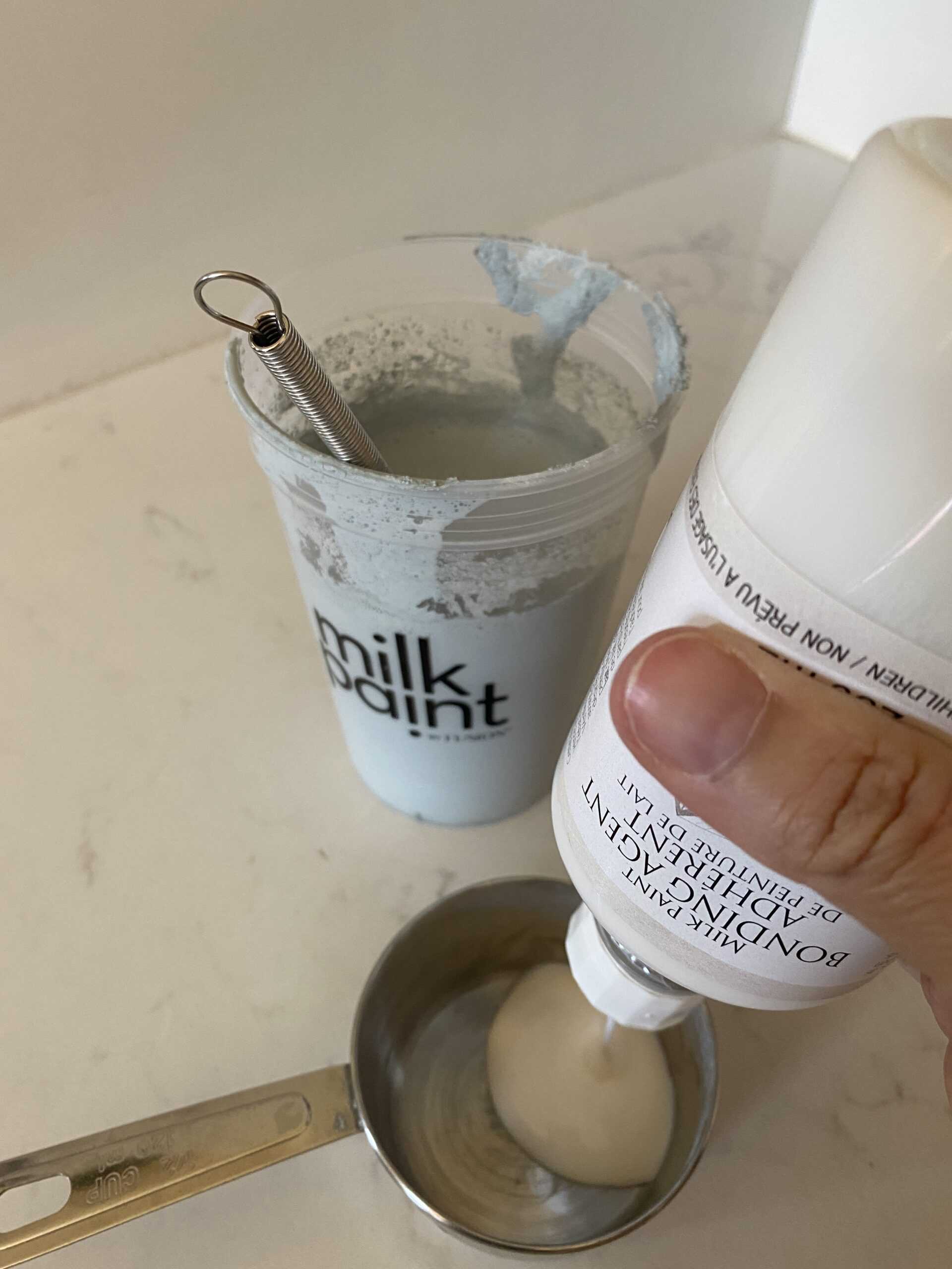 bonding agent milk paint