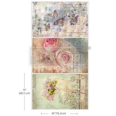 Dreamy Delights 3 Pack Décor Tissue Paper Redesign with Prima