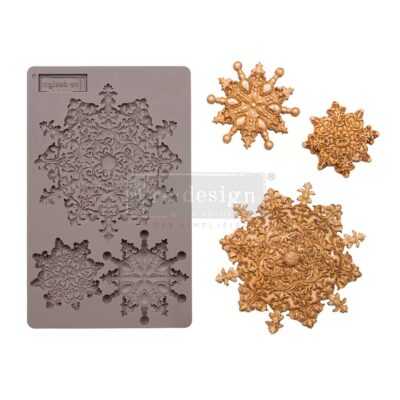 snowflake jewels mould redesign with prima