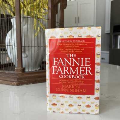 Vintage The Fannie Farmer Cookbook First Time In Paperback Soft Cover