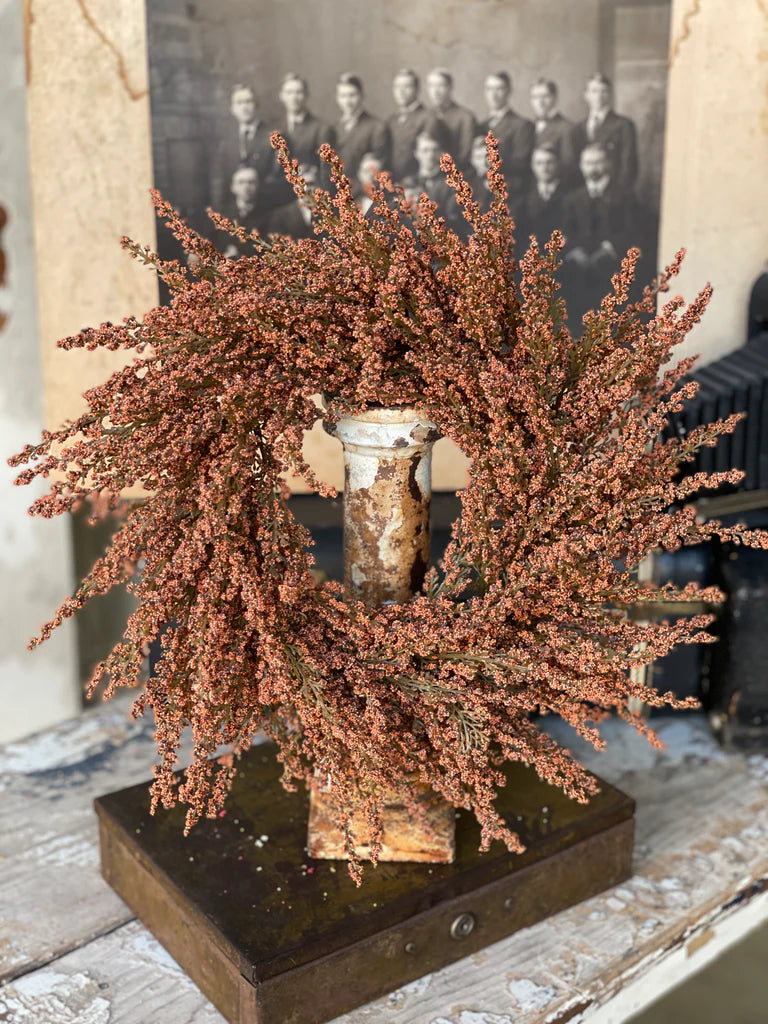Fall pumpkin candle ring