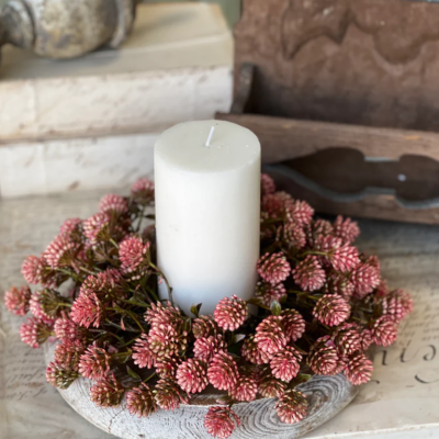 Wil-O-Wisp Pink Candle Ring