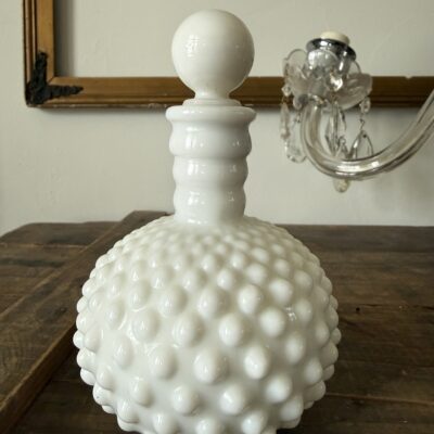 Fenton Hobnail bottle